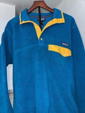 Patagonia Teal Pullover Fleece